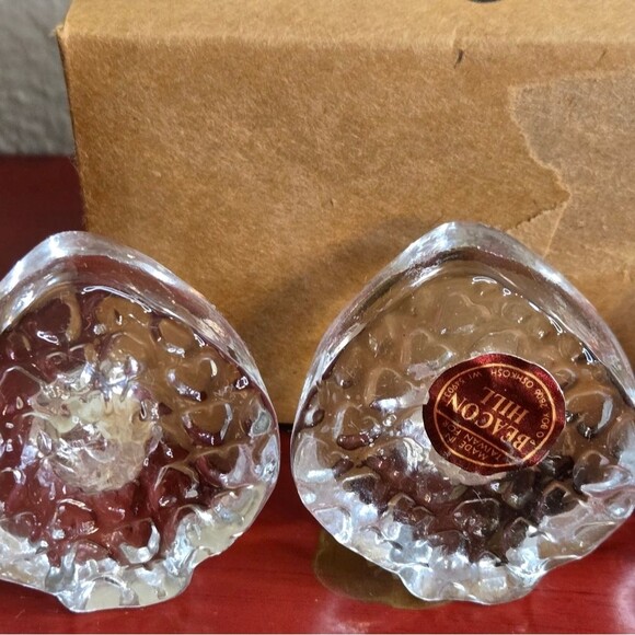 Vintage Beacon Hill Mid Century Card Suite Candle Holders Set of 4 Rare Find - Picture 3 of 11